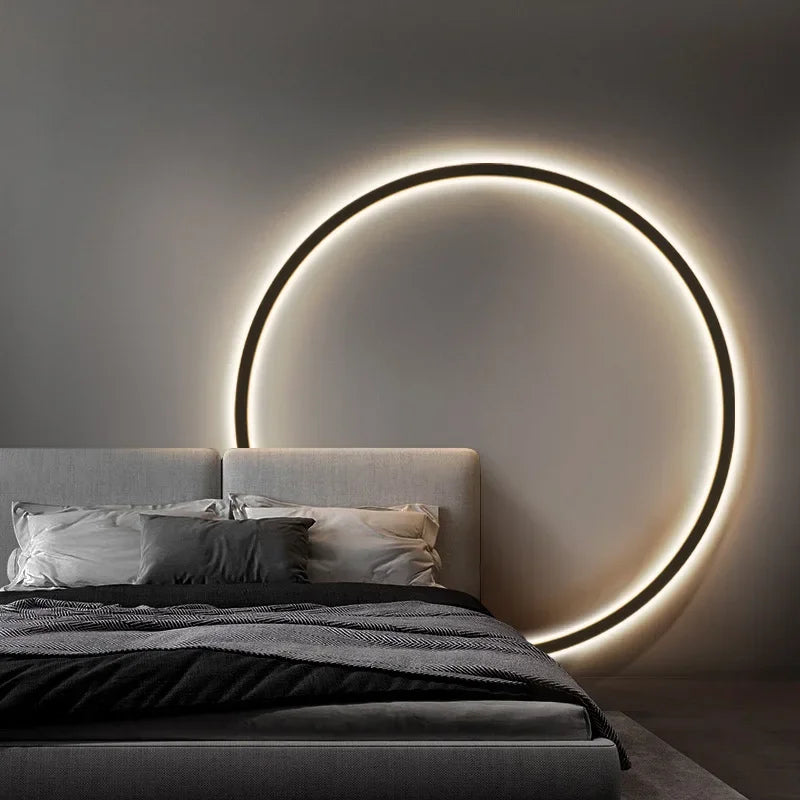 LED Wall Light - Minimalist Celestial Design for Home and Office Decor