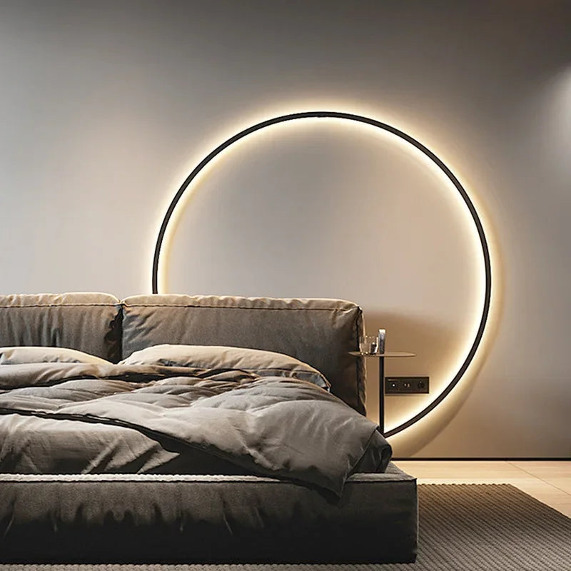 LED Wall Light - Minimalist Celestial Design for Home and Office Decor