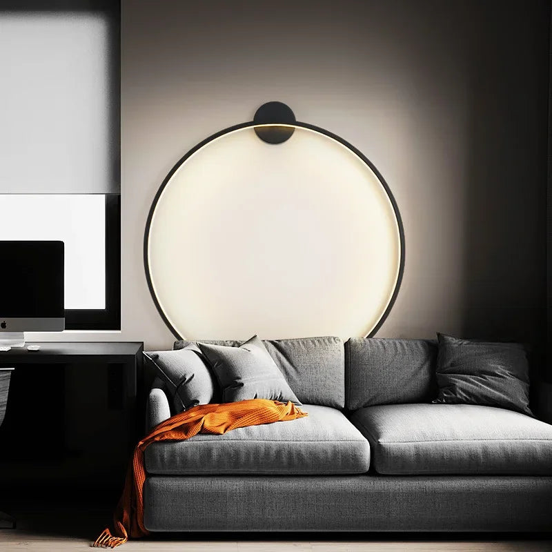 LED Wall Light - Minimalist Celestial Design for Home and Office Decor