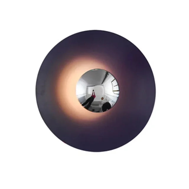 LED Wall Lamp for Home and Office - Contemporary Round Design, Energy Efficient
