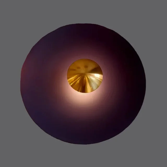 LED Wall Lamp for Home and Office - Contemporary Round Design, Energy Efficient