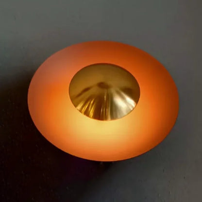 LED Wall Lamp for Home and Office - Contemporary Round Design, Energy Efficient