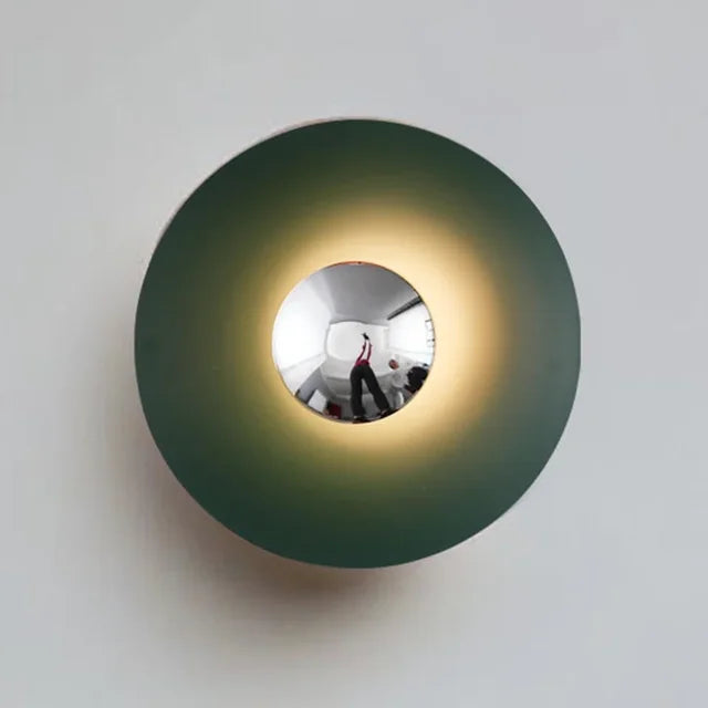 LED Wall Lamp for Home and Office - Contemporary Round Design, Energy Efficient