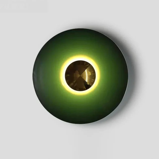 LED Wall Lamp for Home and Office - Contemporary Round Design, Energy Efficient
