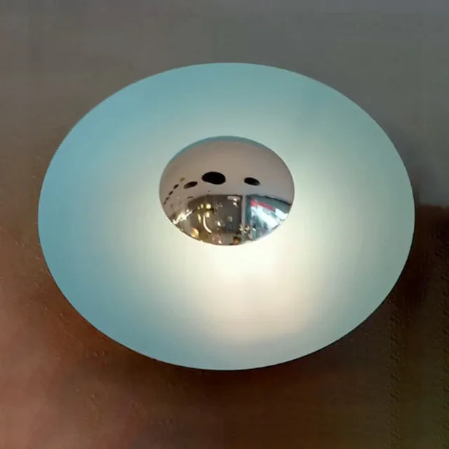 LED Wall Lamp for Home and Office - Contemporary Round Design, Energy Efficient
