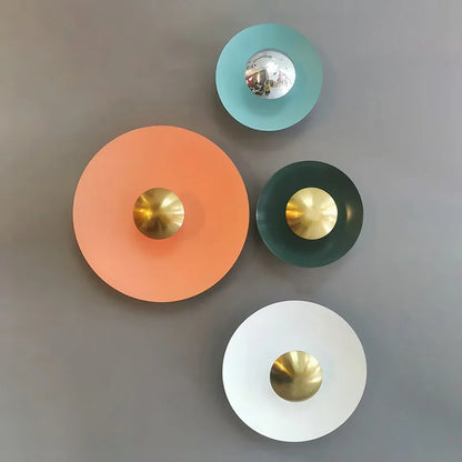 LED Wall Lamp for Home and Office - Contemporary Round Design, Energy Efficient