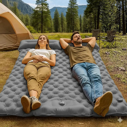 Ultralight Inflatable Mattress with Auto-Inflating Feature