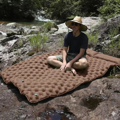 Ultralight Inflatable Mattress with Auto-Inflating Feature