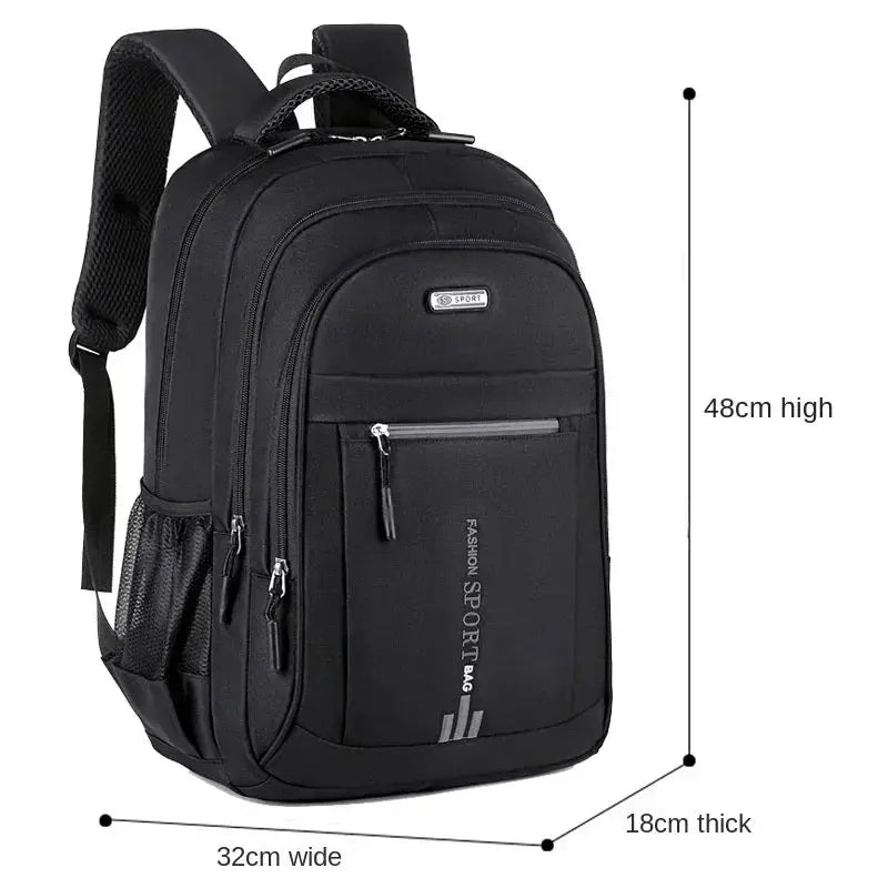 Waterproof Oxford Rucksack Large Capacity Business Casual Backpack