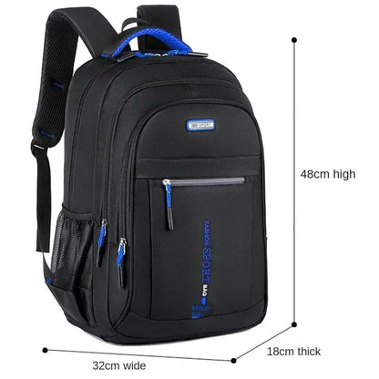 Waterproof Oxford Rucksack Large Capacity Business Casual Backpack