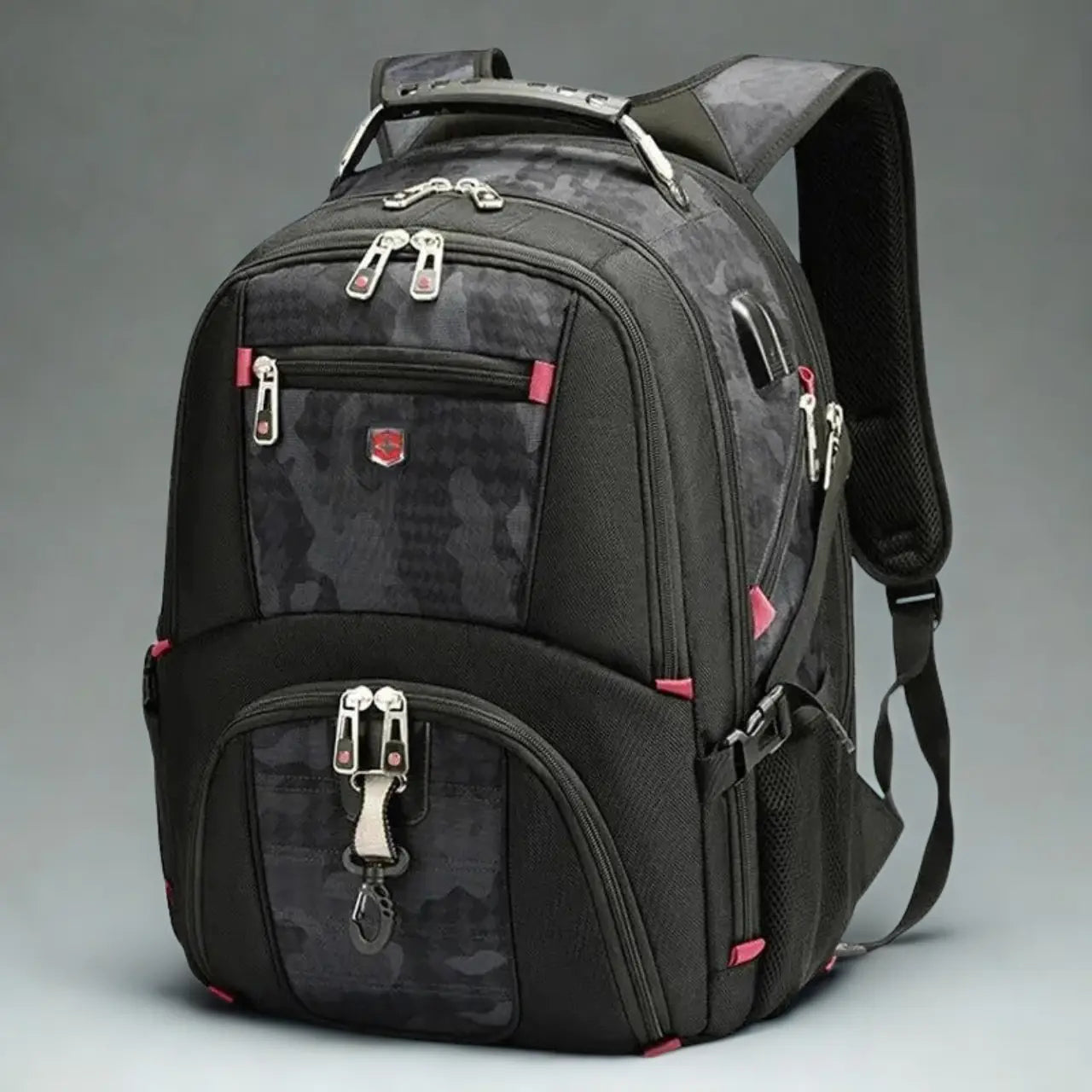 Waterproof Laptop Backpack with USB Charging Port and Multifunctional Design