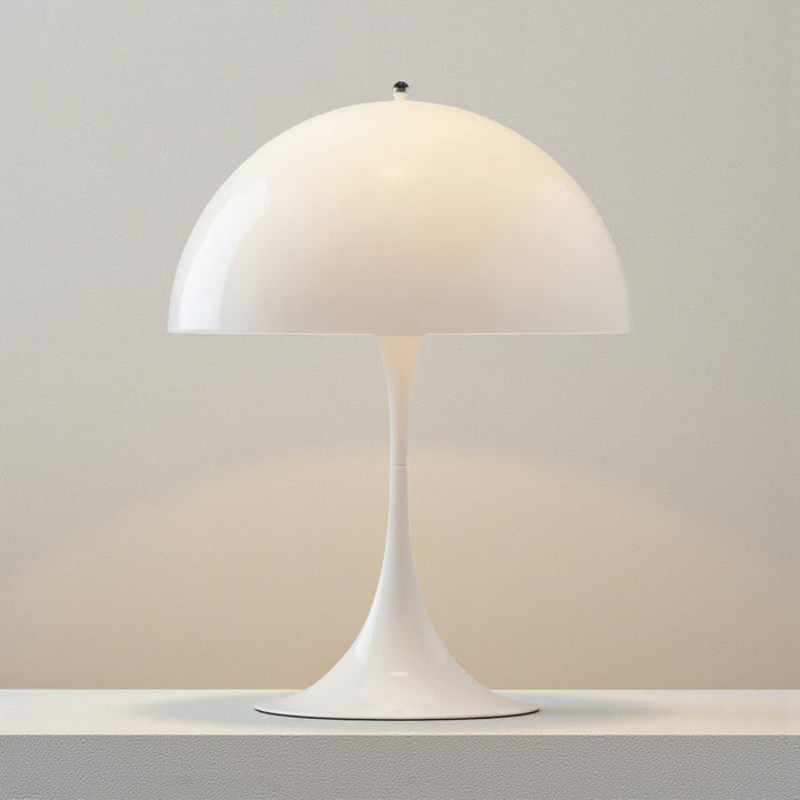 Mushroom Table Lamp with Dome Shade