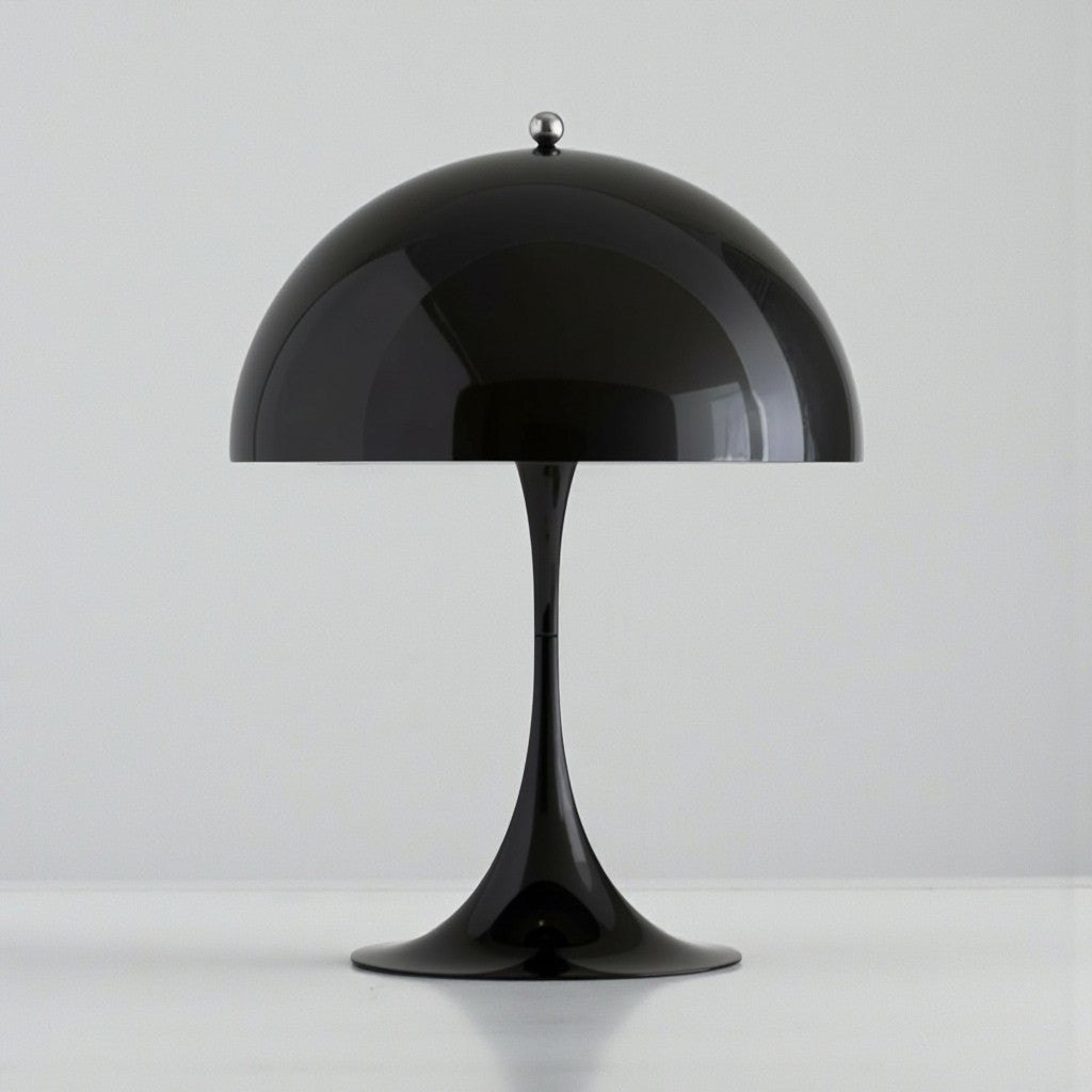 Mushroom Table Lamp with Dome Shade