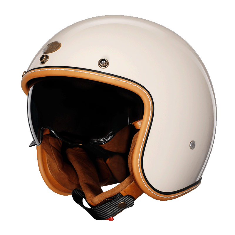 Open Face Helmet Lightweight ABS EPS Foam Retro