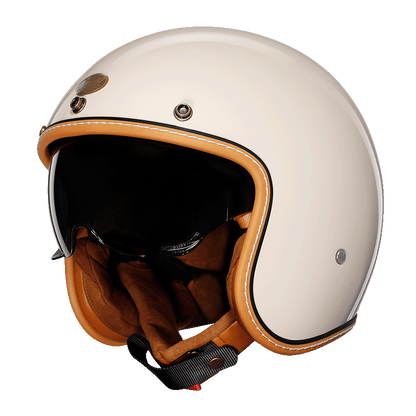 Open Face Helmet Lightweight ABS EPS Foam Retro