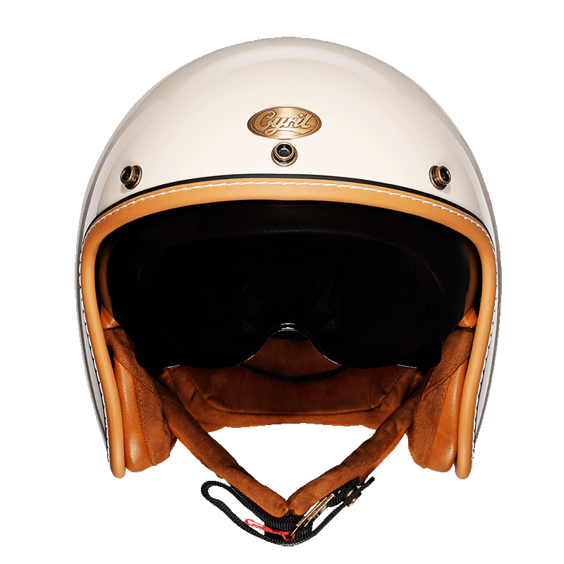 Open Face Helmet Lightweight ABS EPS Foam Retro
