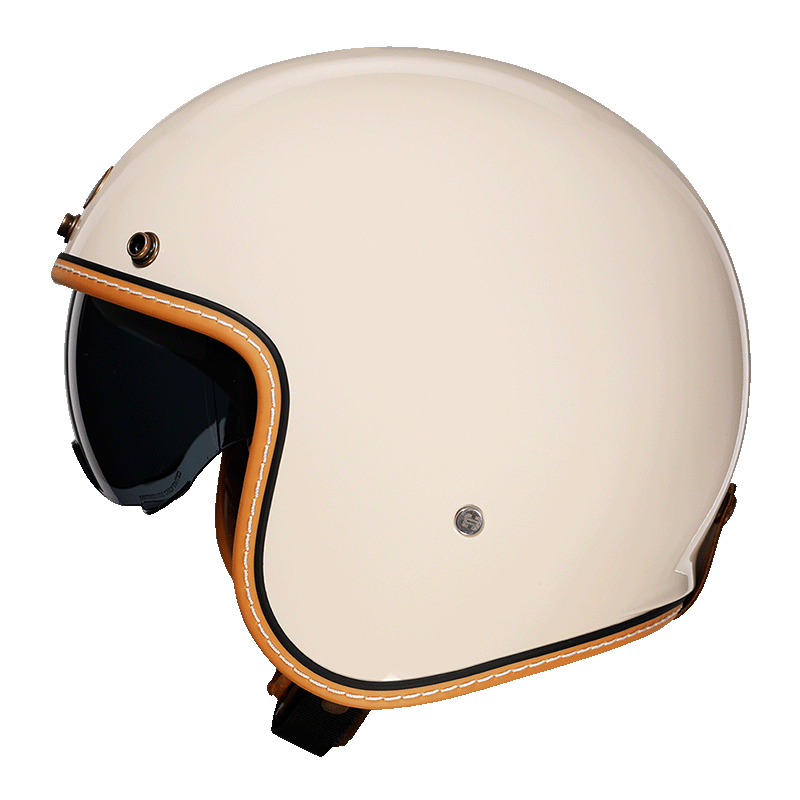 Open Face Helmet Lightweight ABS EPS Foam Retro
