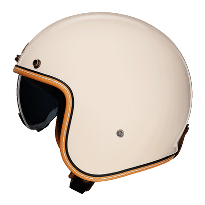 Open Face Helmet Lightweight ABS EPS Foam Retro