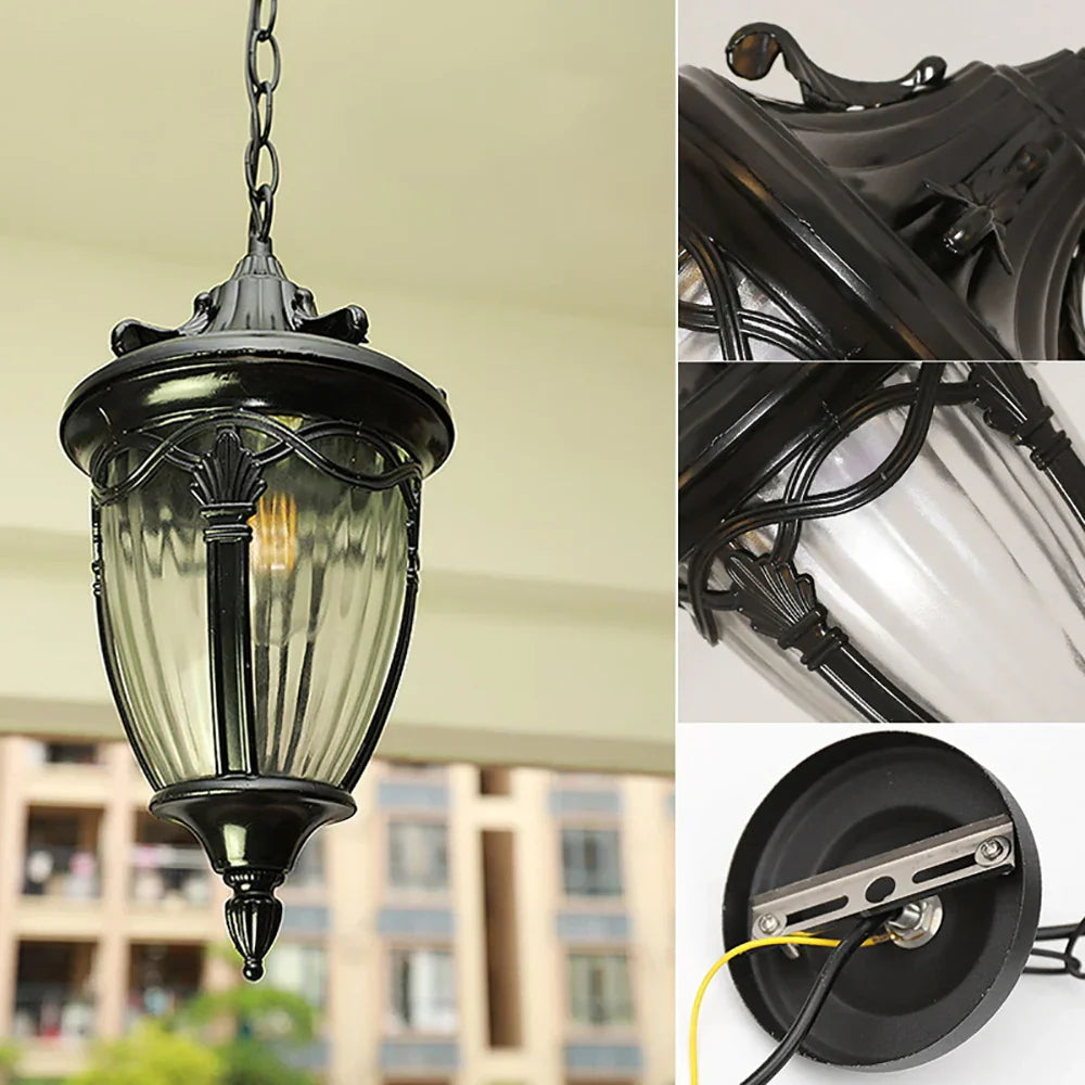 Vintage Outdoor Lamp in Unique Design for Garden and Patio Lighting