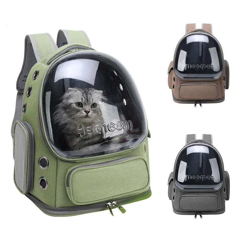 Cat Carrier Backpack Transparent Breathable