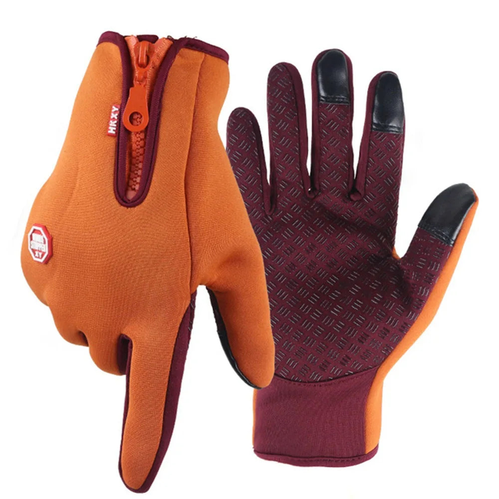 Heated Gloves Touchscreen Outdoor Winter Wear