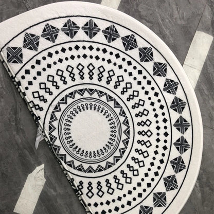 Half-Round Entrance Mat for Home and Office - Durable, Stylish, Non-Slip