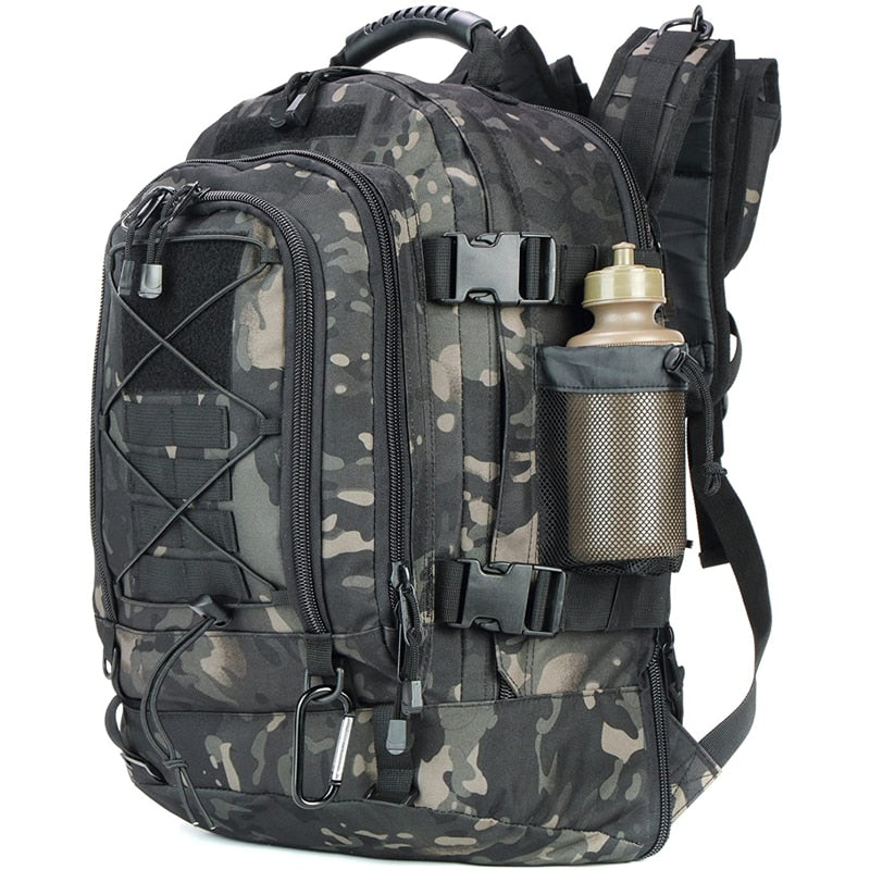 Military Tactical Backpack 60L Expandable Waterproof Rucksack