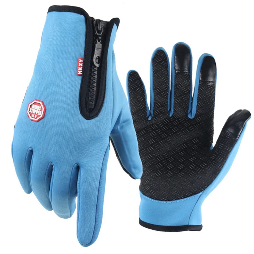 Heated Gloves Touchscreen Outdoor Winter Wear