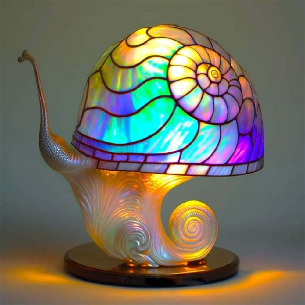 Stained Glass Mushroom Table Lamp 9 Styles