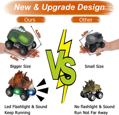 Dinosaur Toy Car Tyrannosaurus Rex Electric Interactive Game Model