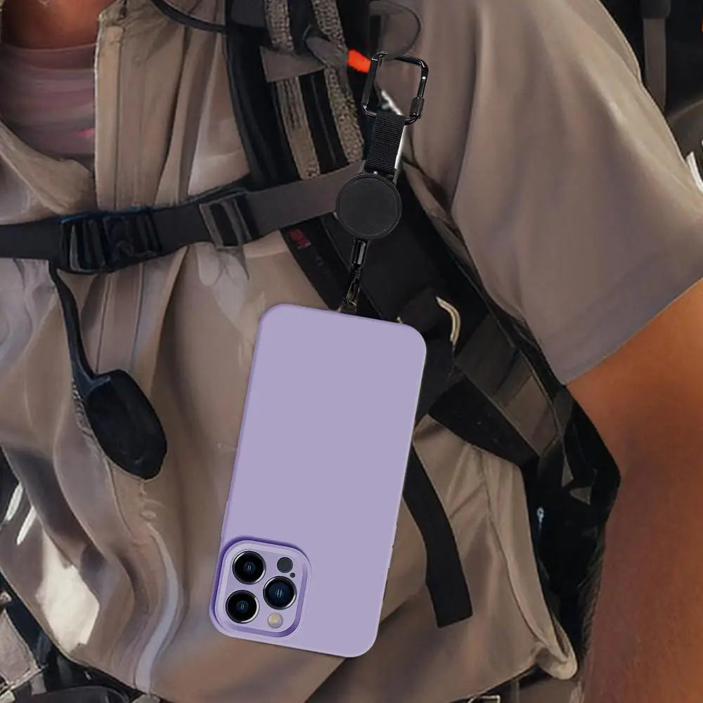 Retractable Phone Security Holder Anti-Theft Belt Clip