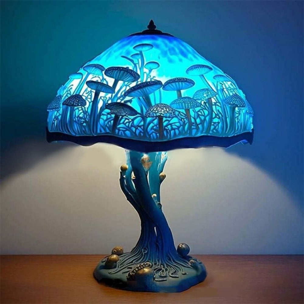 Stained Glass Mushroom Table Lamp 9 Styles