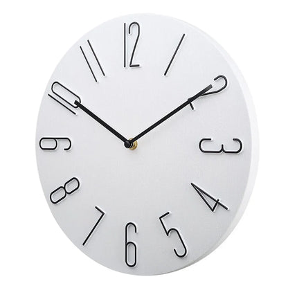 Wall Clock for Home Office Decor - Stylish Design for Timeless Ambience