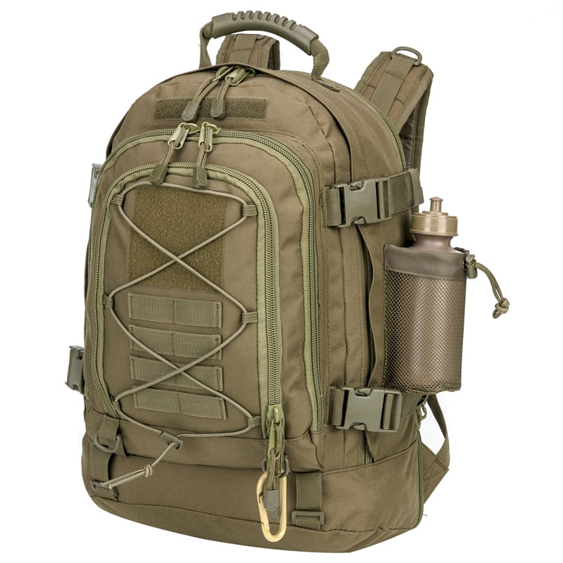 Military Tactical Backpack Expandable Waterproof Rucksack