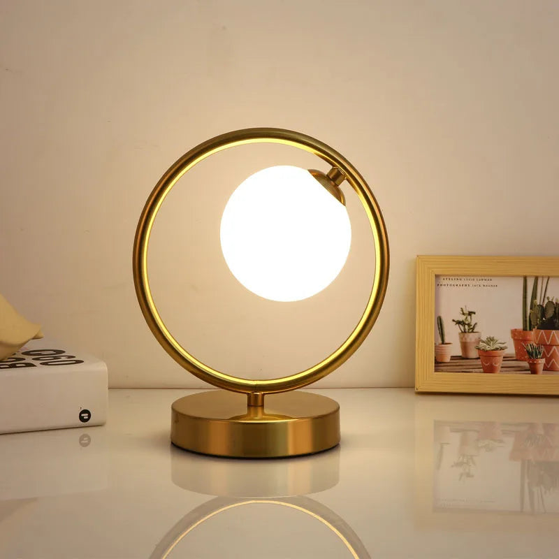 LED Table Lamp for Home Office - Elegant Design, Adjustable Brightness