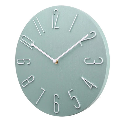 Wall Clock for Home Office Decor - Stylish Design for Timeless Ambience