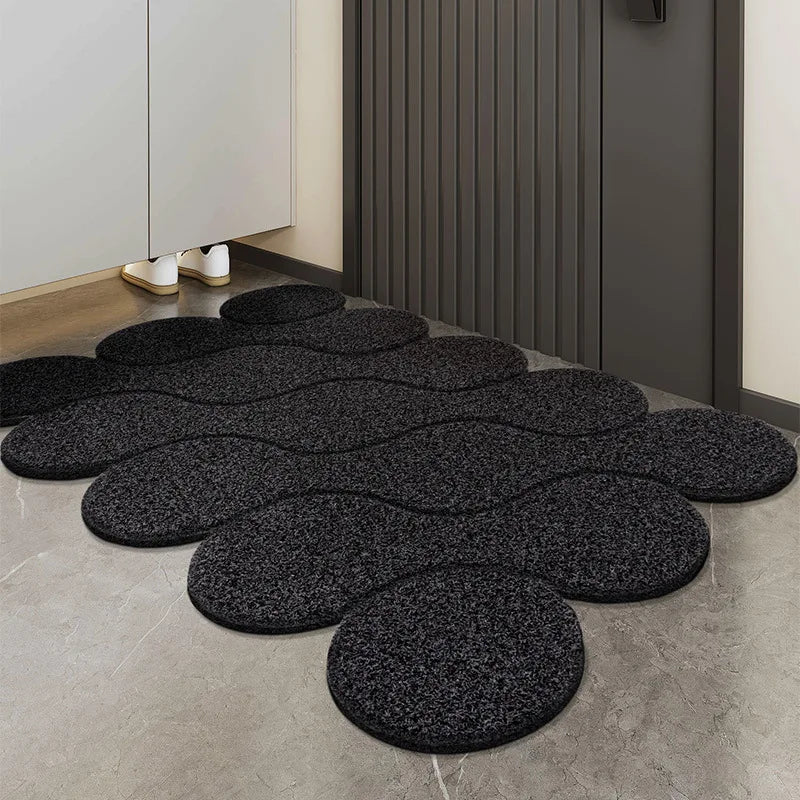 Glow Welcome Mat with Unique Design for Home Entryway Decor
