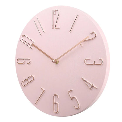 Wall Clock for Home Office Decor - Stylish Design for Timeless Ambience