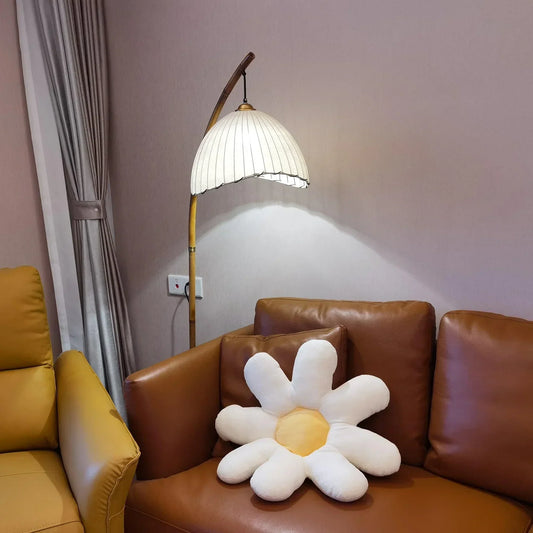 Bamboo Floor Lamp for Home Decor - Stylish Japanese Design for Living Room