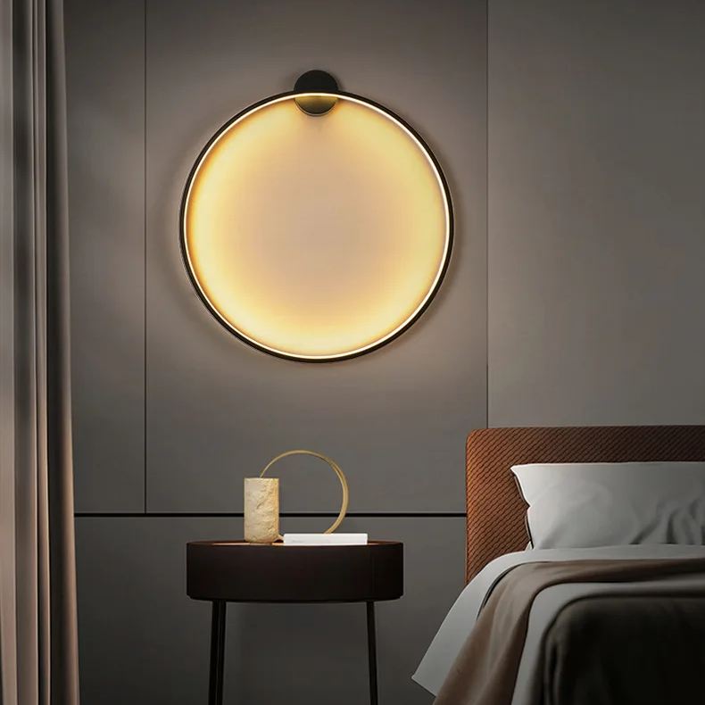 LED Wall Light - Minimalist Celestial Design for Home and Office Decor