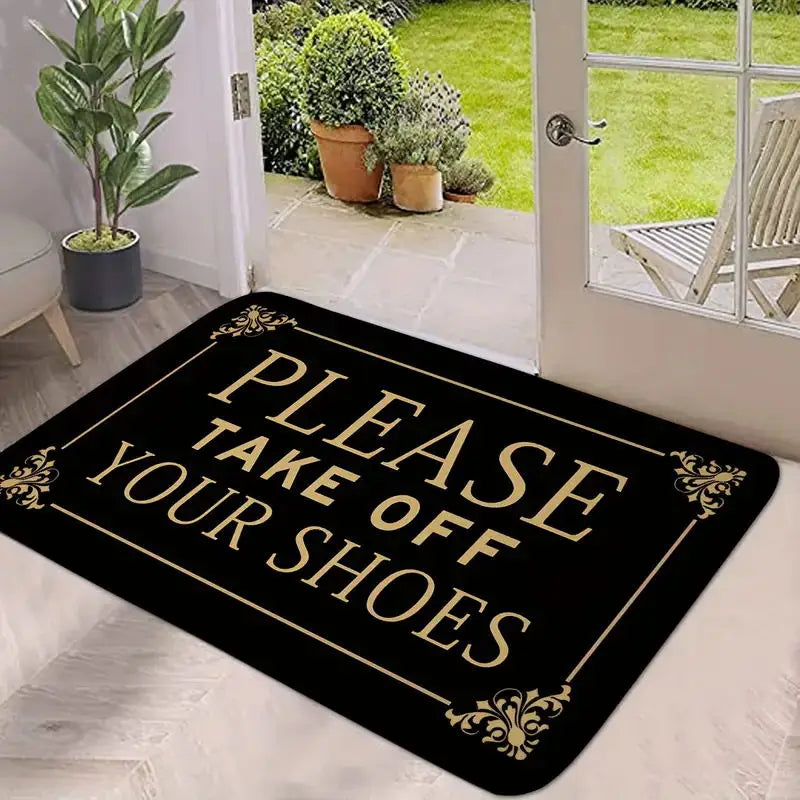 Stylish Welcome Mat for Home Entryway - Durable, Chic Design