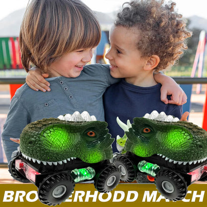 Dinosaur Toy Car Tyrannosaurus Rex Electric Interactive Game Model