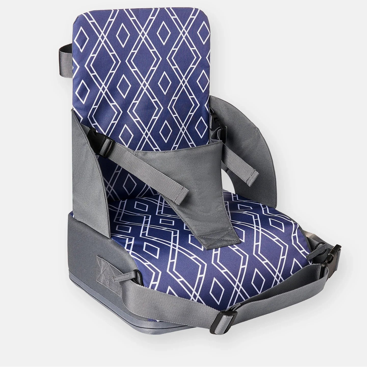 Portable Foldable Baby Dining Chair High Cushion Children's Seat