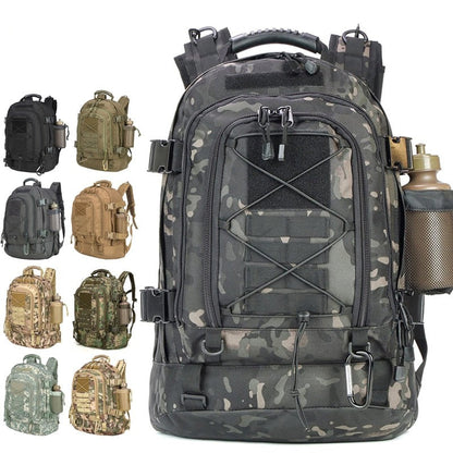 Military Tactical Backpack 60L Expandable Waterproof Rucksack
