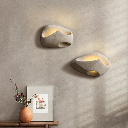 Cement Wall Light Fixture for Modern Home Decor and Ambient Lighting
