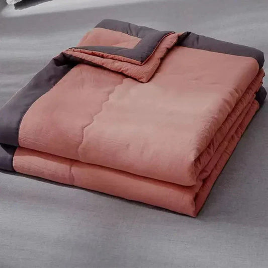 Reversible Summer Blanket for Cozy Nights at Home or Office