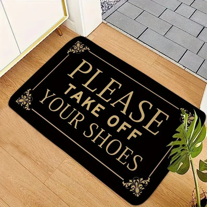 Stylish Welcome Mat for Home Entryway - Durable, Chic Design