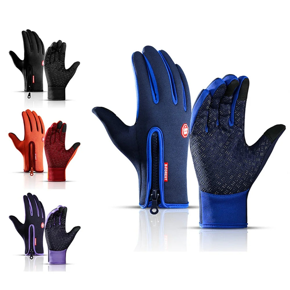 Heated Gloves Touchscreen Outdoor Winter Wear