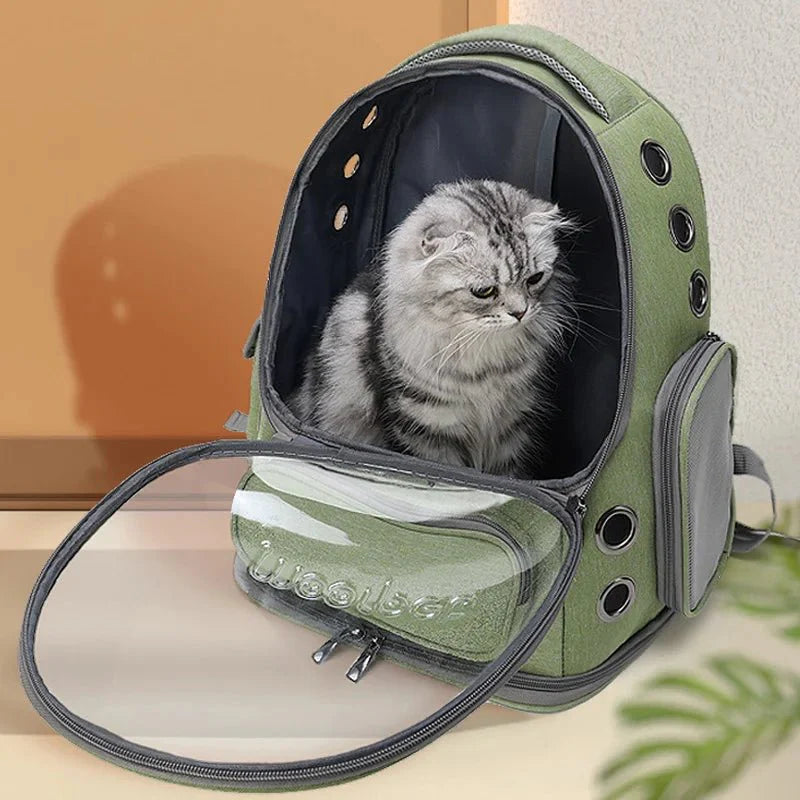 Cat Carrier Backpack Transparent Breathable