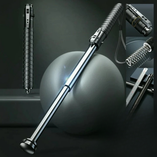 PrimFlora Pro Personal Safety Walking Stick - Retractable